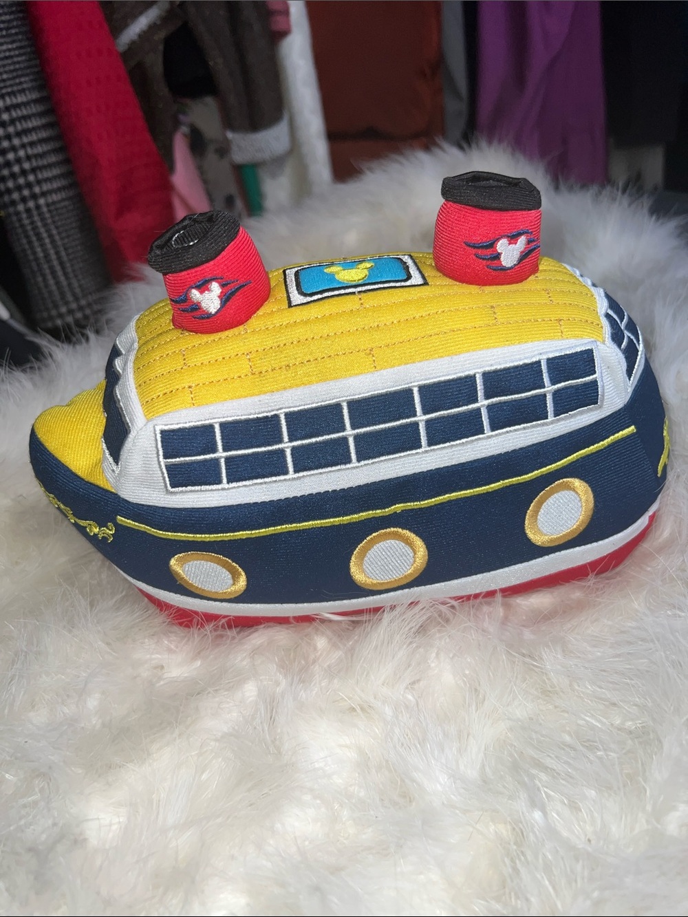 Disney Cruise Line Nautical Plush Cruise Ship Boat Stuffed Toy Plushie